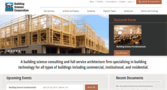 Desktop Screenshot of buildingscience.com